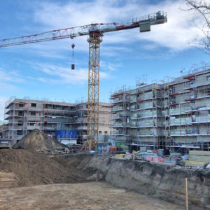 Neubau Dolomitenstraße 47/49, Baufortschritt Stand Januar 2021
