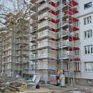 Hadlichstraße 21, 21a-23a Anbau Aufzugstürme, Stand März2026