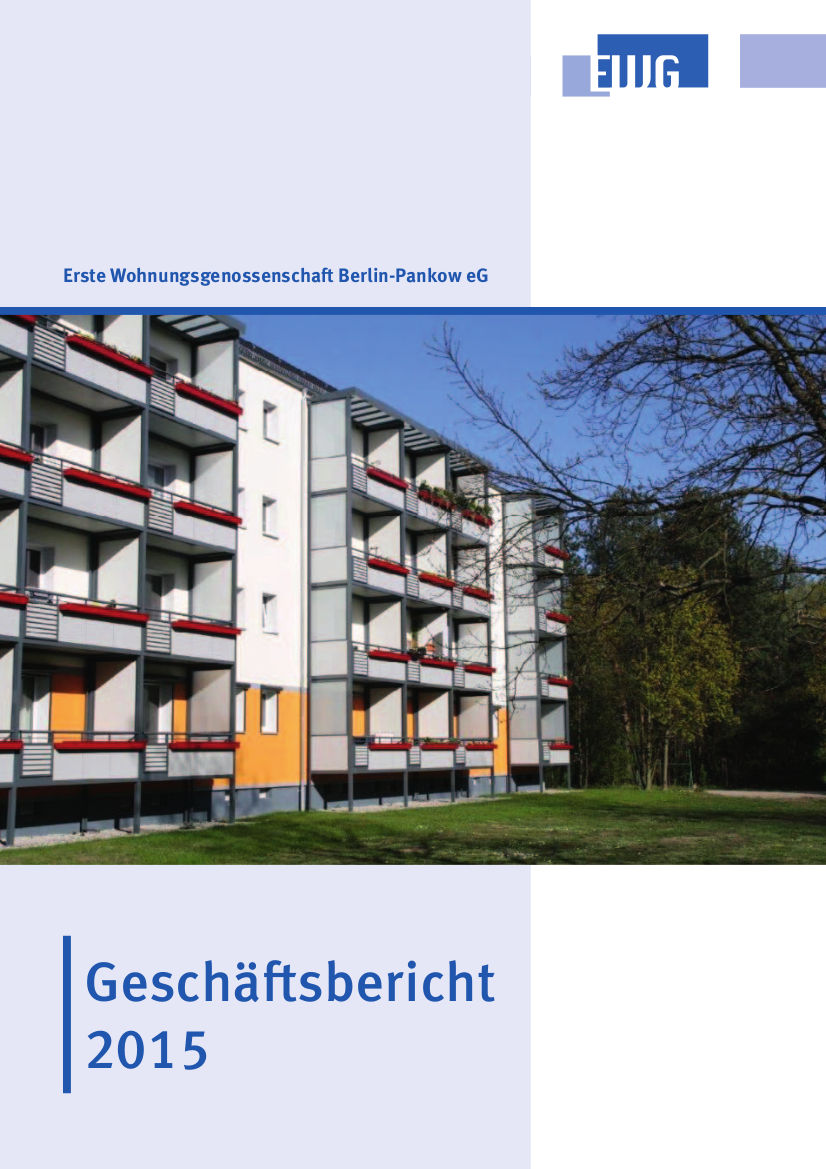 Archiv Erste Wohnungsgenossenschaft BerlinPankow eG